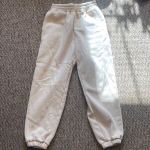 Women's Classic White Joggers